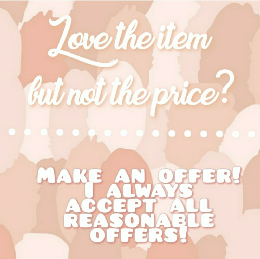 I will accept all reasonable offers!!!
